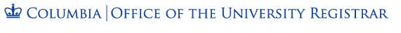 Office of the University Registrar logo